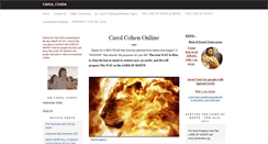 Desktop Screenshot of carolcohen.org